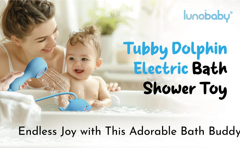 Lunobaby Rechargeable Baby Bath Shower Head